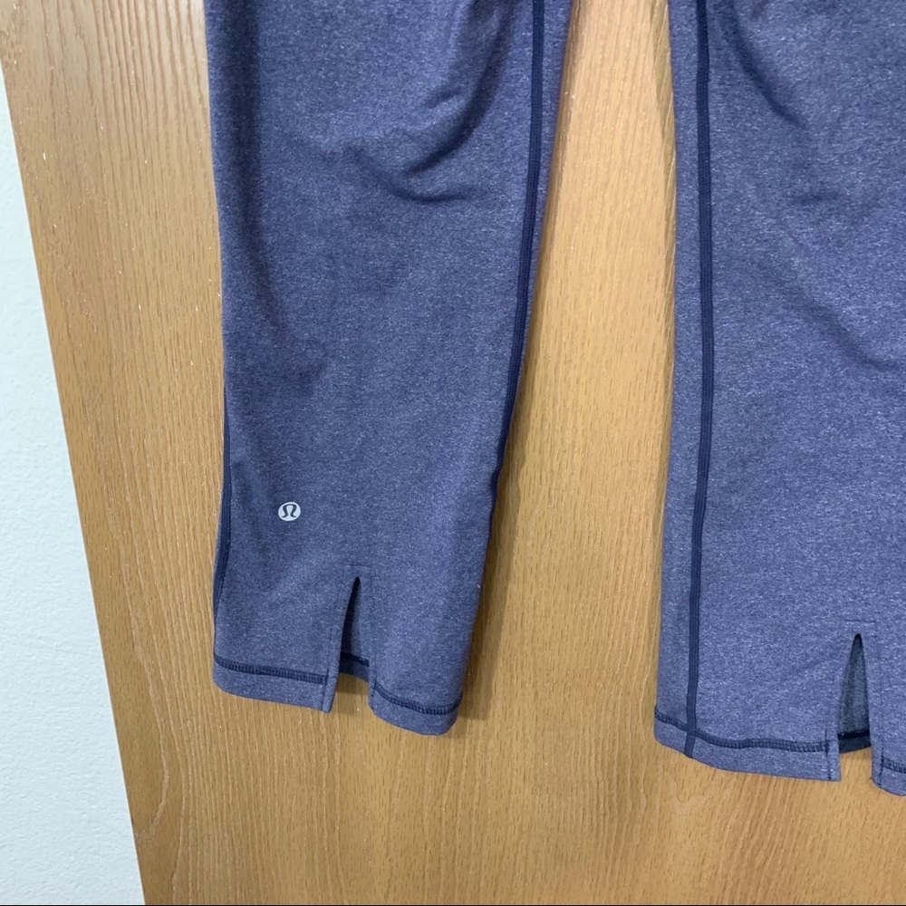 Lululemon Tadasana Slit Crop Capri Yoga Leggings - Picture 3 of 5